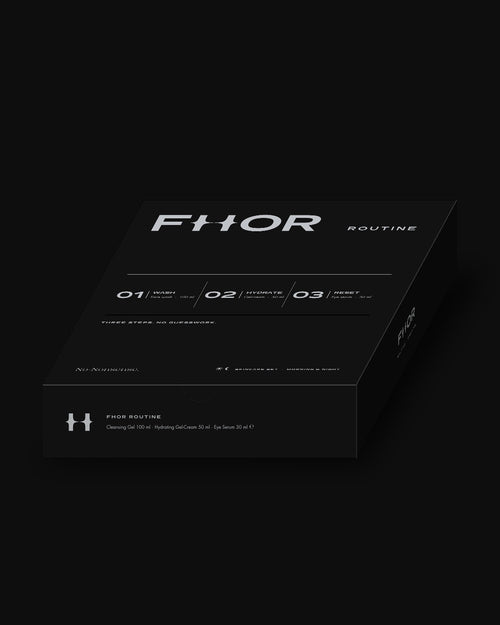 FHOR ROUTINE rutina facial para hombre en 3 pasos, estuche